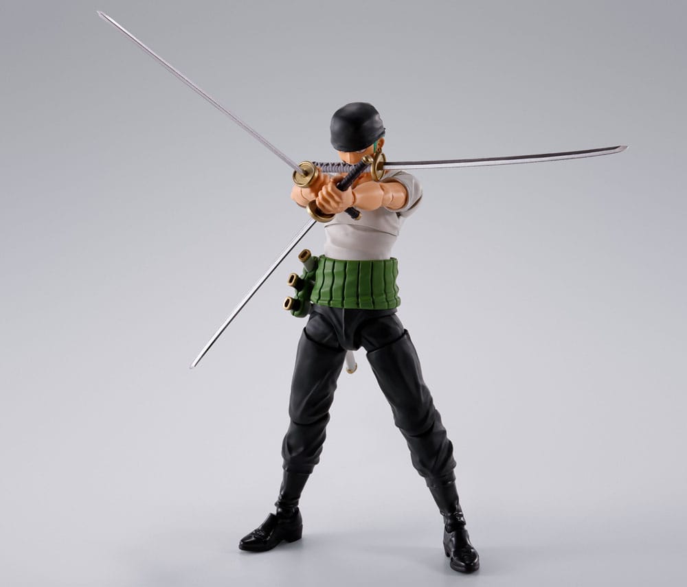 One Piece S.H.Figuarts Actionfigur Roronoa Zoro Romance Dawn Ver. 15 cm Image 5