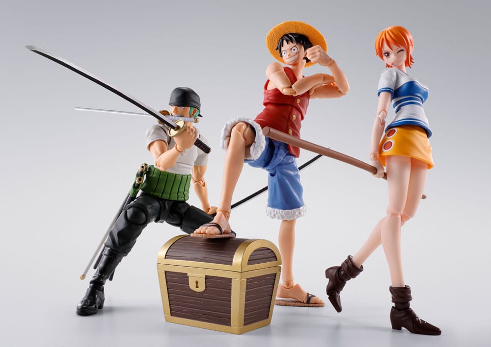 One Piece S.H.Figuarts Actionfigur Roronoa Zoro Romance Dawn Ver. 15 cm Image 7