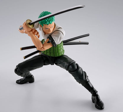 One Piece S.H.Figuarts Actionfigur Roronoa Zoro Romance Dawn Ver. 15 cm Image 10