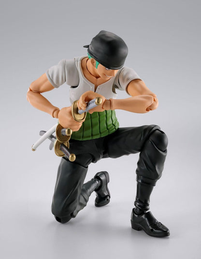 One Piece S.H.Figuarts Actionfigur Roronoa Zoro Romance Dawn Ver. 15 cm Image 11