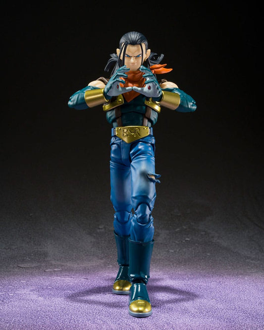 Dragon Ball GT S.H.Figuarts Actionfigur Super Android 17 20 cm Image 1
