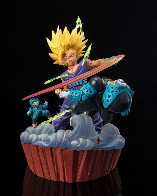 Dragon Ball FiguartsZERO Extra Battle PVC Statue Super Saiyan 2 Son Gohan -Anger Exploding Into Power- 20 cm Image 1