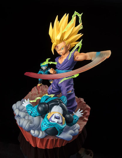 Dragon Ball FiguartsZERO Extra Battle PVC Statue Super Saiyan 2 Son Gohan -Anger Exploding Into Power- 20 cm Image 3
