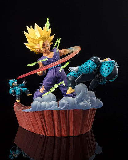 Dragon Ball FiguartsZERO Extra Battle PVC Statue Super Saiyan 2 Son Gohan -Anger Exploding Into Power- 20 cm Image 4