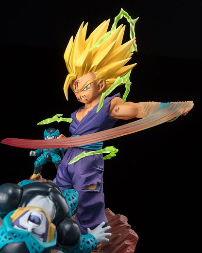 Dragon Ball FiguartsZERO Extra Battle PVC Statue Super Saiyan 2 Son Gohan -Anger Exploding Into Power- 20 cm Image 5