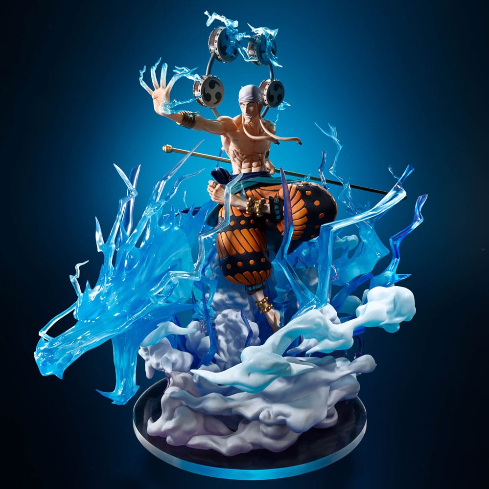 One Piece FiguartsZERO Extra Battle PVC Statue Enel -Sixty Million Volt Lightning Dragon- 32 cm Image 2
