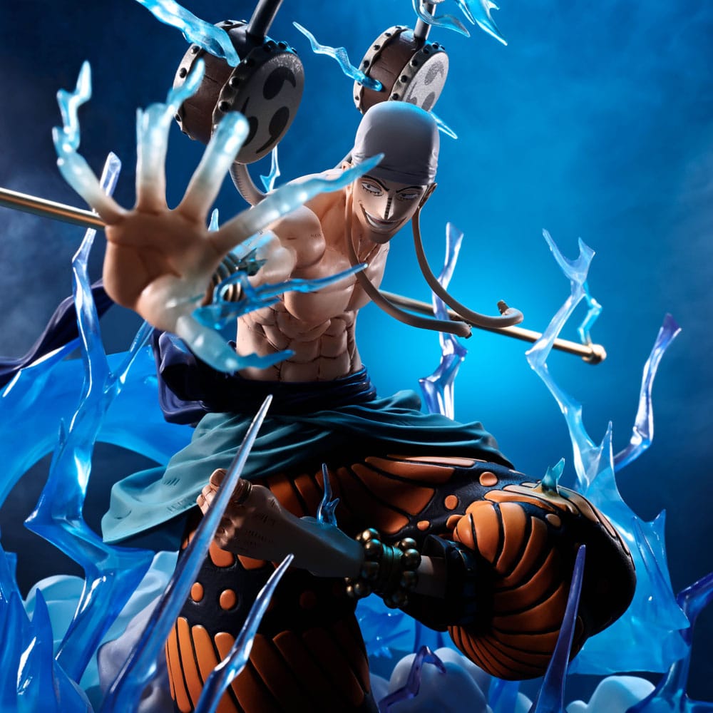 One Piece FiguartsZERO Extra Battle PVC Statue Enel -Sixty Million Volt Lightning Dragon- 32 cm Image 4