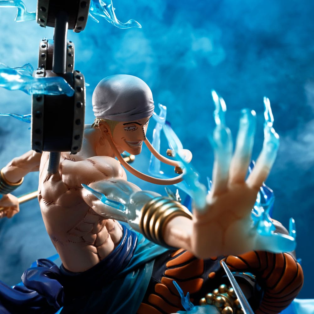 One Piece FiguartsZERO Extra Battle PVC Statue Enel -Sixty Million Volt Lightning Dragon- 32 cm Image 5