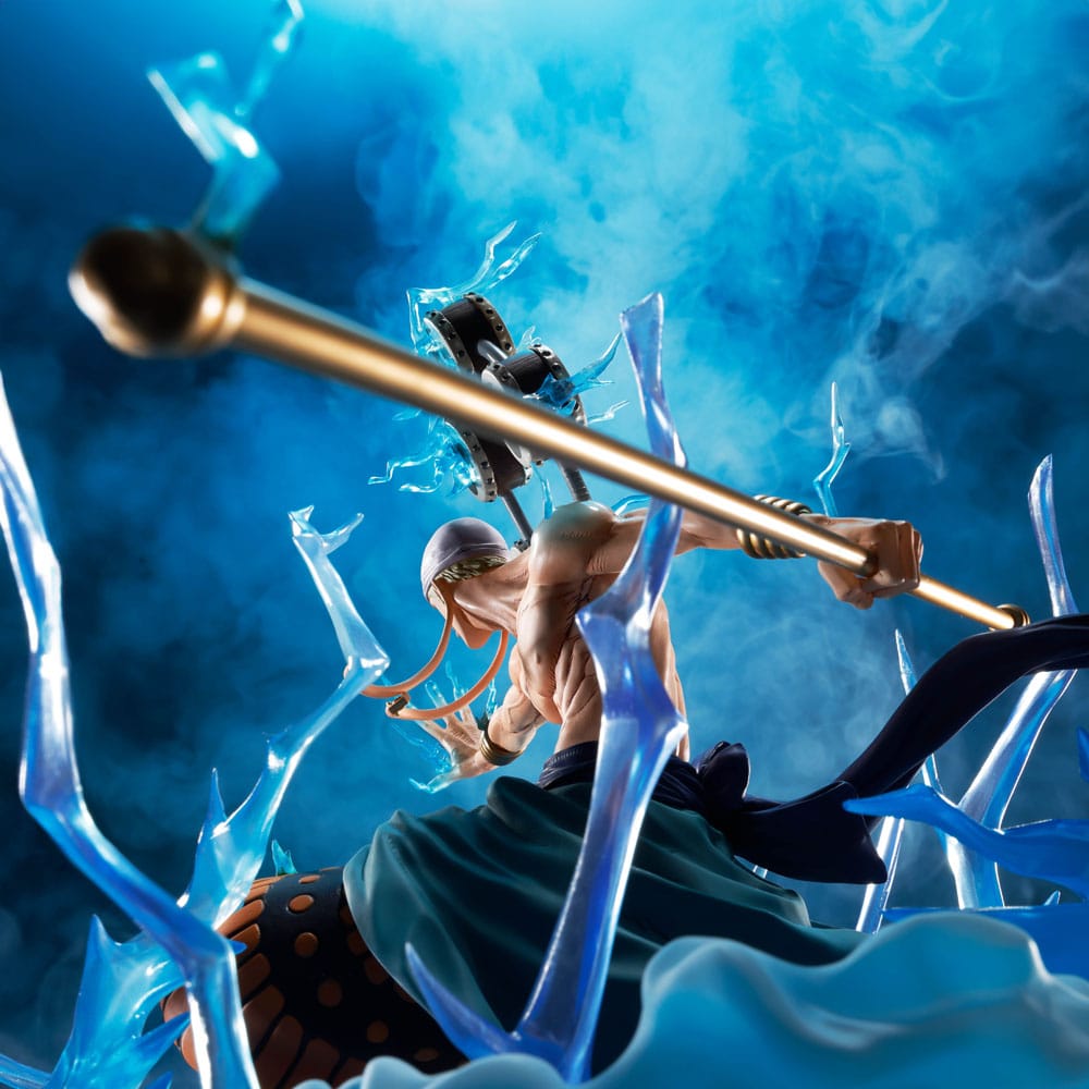 One Piece FiguartsZERO Extra Battle PVC Statue Enel -Sixty Million Volt Lightning Dragon- 32 cm Image 6