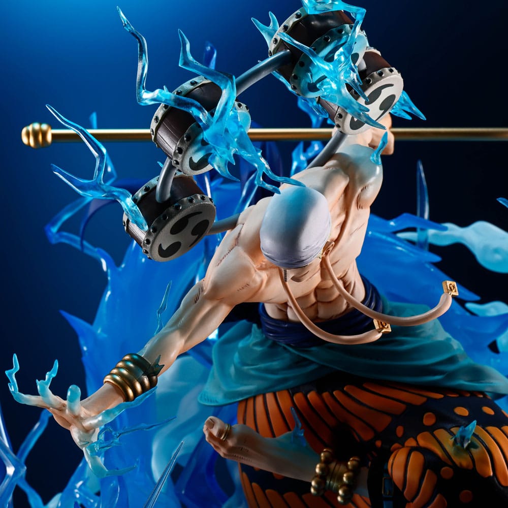One Piece FiguartsZERO Extra Battle PVC Statue Enel -Sixty Million Volt Lightning Dragon- 32 cm Image 8