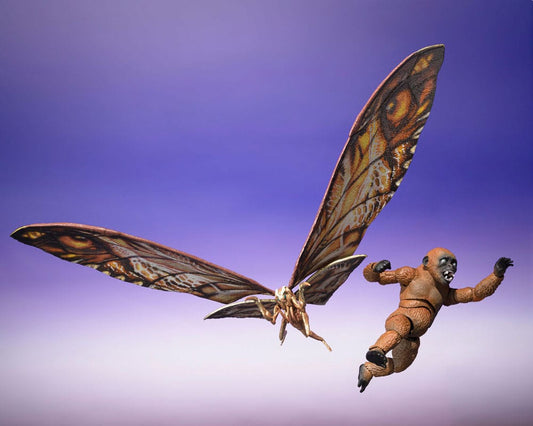 Godzilla x Kong: The New Empire S.H. Monster Arts Actionfiguren 2er-Pack Suko & Mothra Image 1
