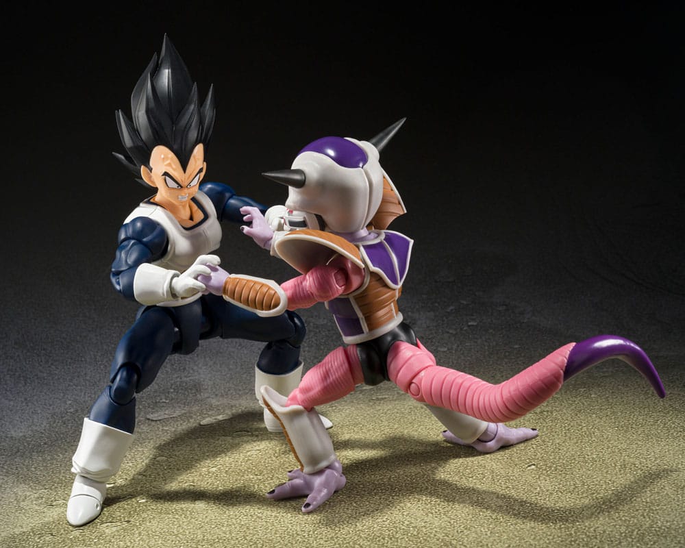 Dragon Ball S.H. Figuarts Actionfigur Vegeta Old Battle Clothes 14 cm Image 3