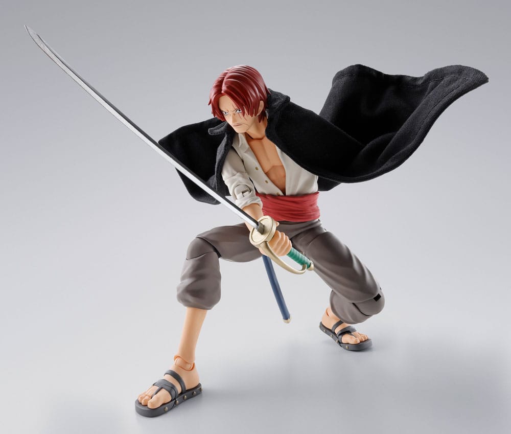 One Piece S.H.Figuarts Actionfiguren 2er-Pack Shanks & Monkey D. Luffy Childhood Ver. Image 5