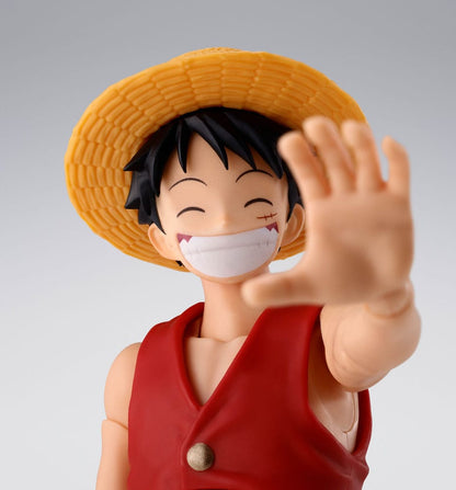 One Piece S.H.Figuarts Actionfiguren 2er-Pack Shanks & Monkey D. Luffy Childhood Ver. Image 9