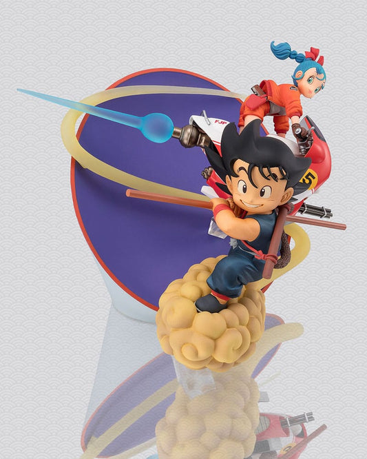 Dragon Ball Figuarts ZERO PVC Statue Son Goku & Bulma 18 cm Image 2