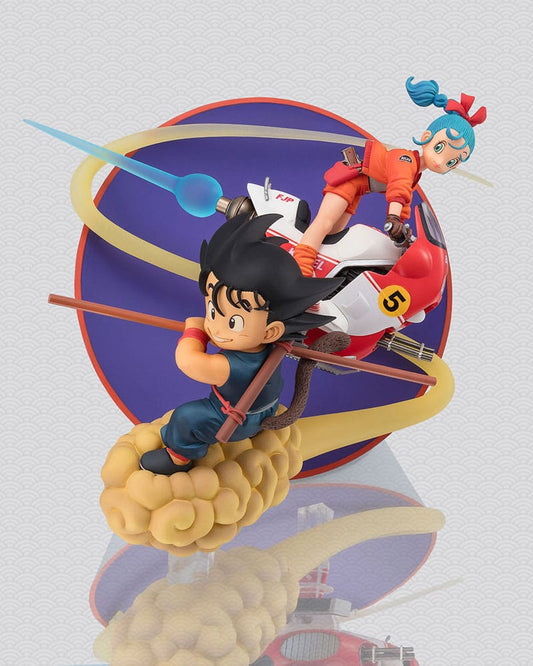 Dragon Ball Figuarts ZERO PVC Statue Son Goku & Bulma 18 cm Image 1
