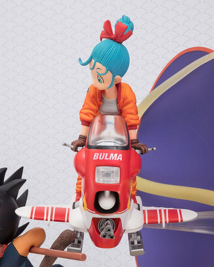 Dragon Ball Figuarts ZERO PVC Statue Son Goku & Bulma 18 cm Image 5