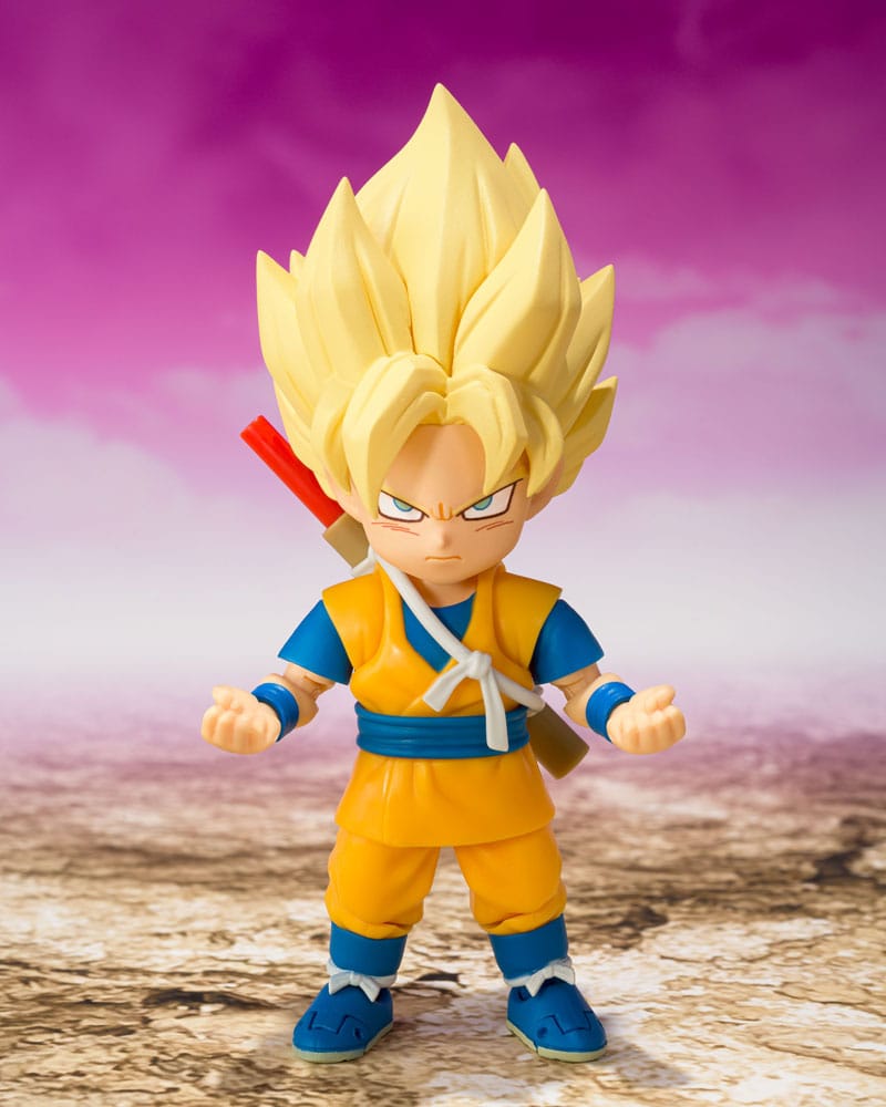 Dragon Ball S.H.Figuarts Actionfigur Super Saiyan Son Goku (mini) Daima 8 cm Image 1