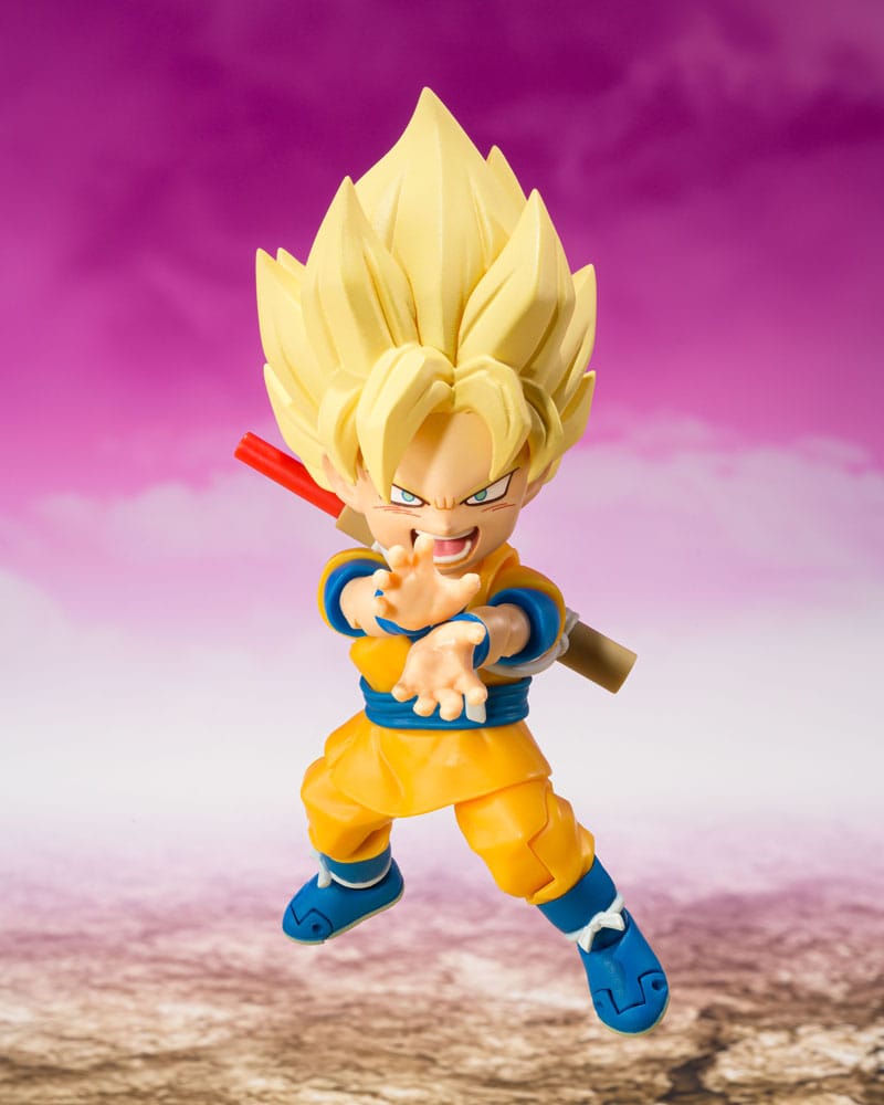 Dragon Ball S.H.Figuarts Actionfigur Super Saiyan Son Goku (mini) Daima 8 cm Image 4