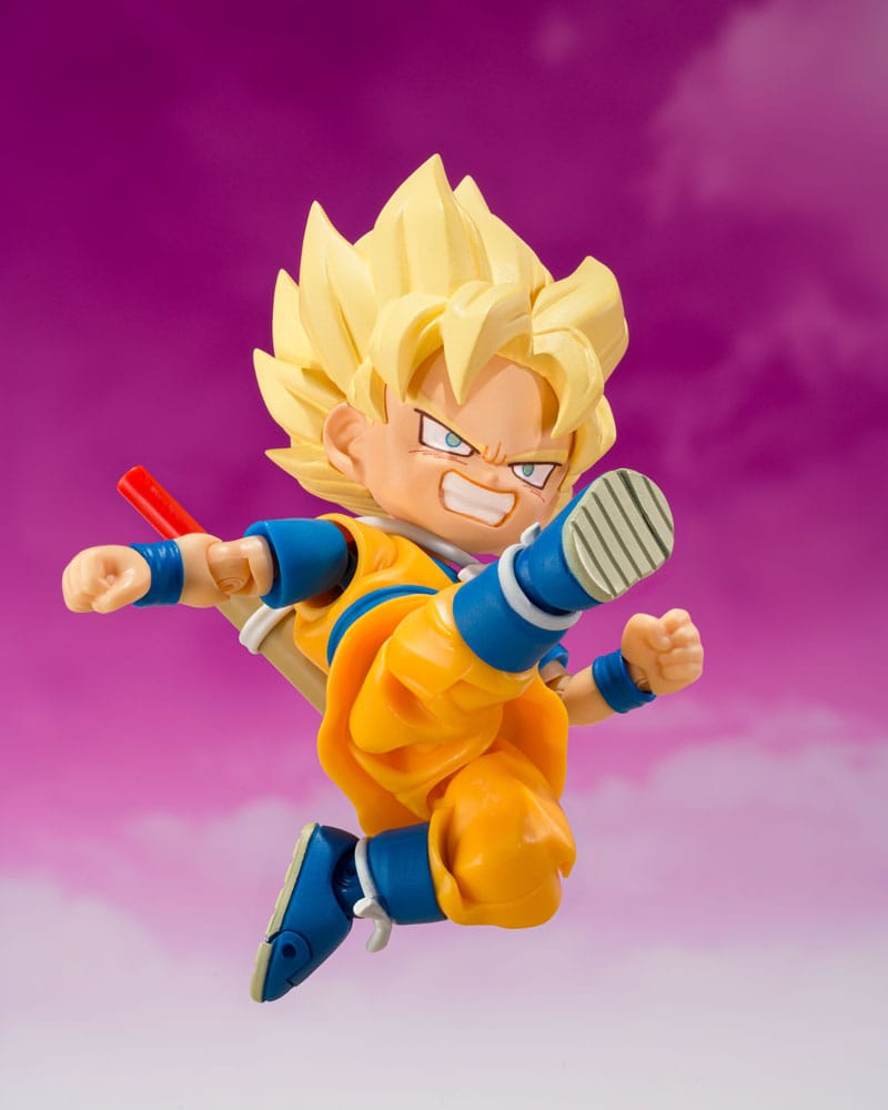 Dragon Ball S.H.Figuarts Actionfigur Super Saiyan Son Goku (mini) Daima 8 cm Image 6