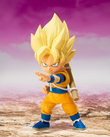 Dragon Ball S.H.Figuarts Actionfigur Super Saiyan Son Goku (mini) Daima 8 cm Image 8