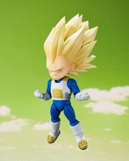 Dragon Ball S.H.Figuarts Actionfigur Super Saiyan Level 3 Vegeta (mini) Daima 8 cm Image 3