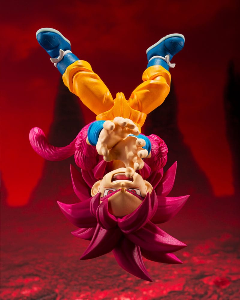 Dragon Ball Daima S.H.Figuarts Actionfigur Super Saiyan Level 4 Son Goku (mini) 8 cm Image 7