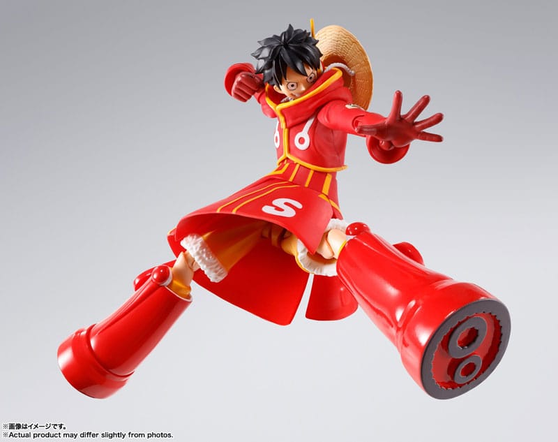 One Piece S.H.Figuarts Actionfigur Monkey D. Luffy Future Island Egghead 15 cm Image 6