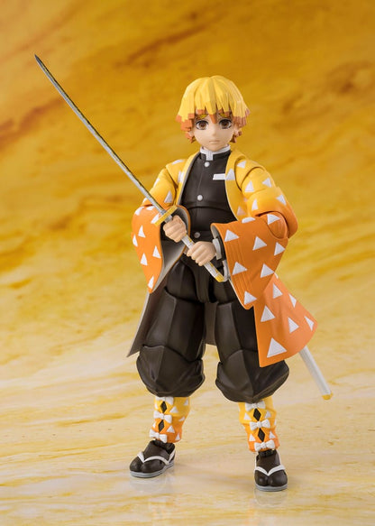 Demon Slayer: Kimetsu no Yaiba S.H. Figuarts Actionfigur Zenitsu Agatsuma 14 cm Image 2