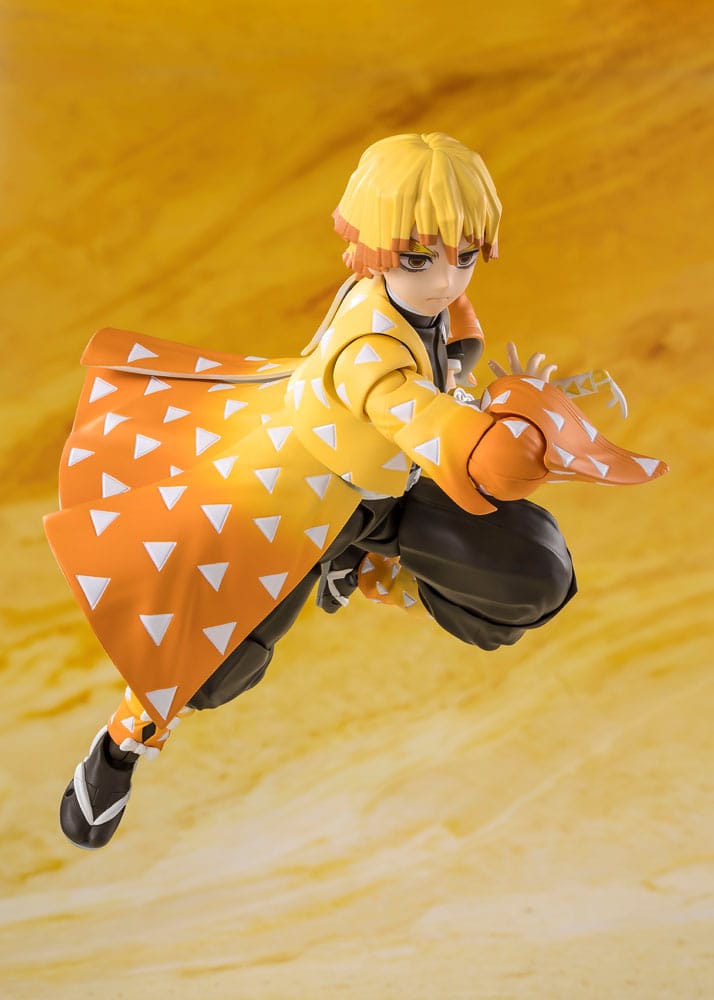 Demon Slayer: Kimetsu no Yaiba S.H. Figuarts Actionfigur Zenitsu Agatsuma 14 cm Image 4