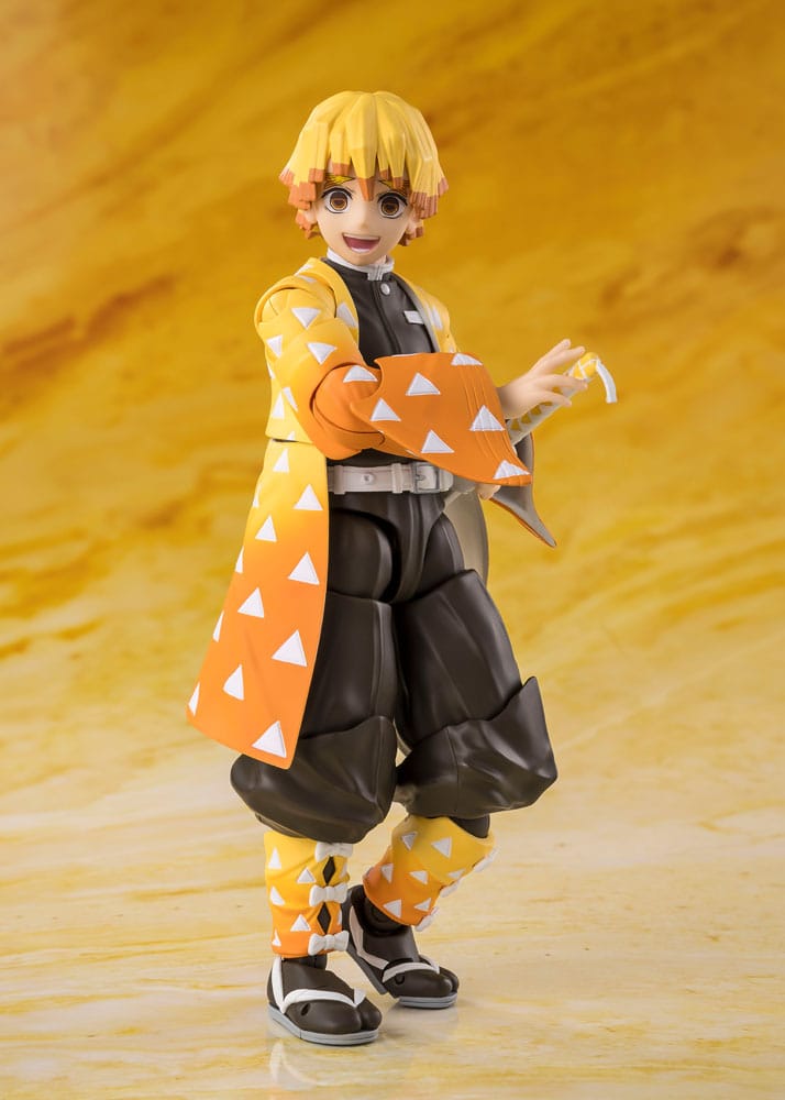 Demon Slayer: Kimetsu no Yaiba S.H.Figuarts Actionfigur Zenitsu Agatsuma 14 cm Image 5