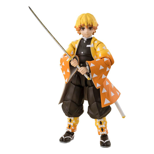 Demon Slayer: Kimetsu no Yaiba S.H. Figuarts Actionfigur Zenitsu Agatsuma 14 cm Image 1