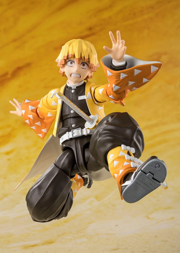 Demon Slayer: Kimetsu no Yaiba S.H.Figuarts Actionfigur Zenitsu Agatsuma 14 cm Image 8