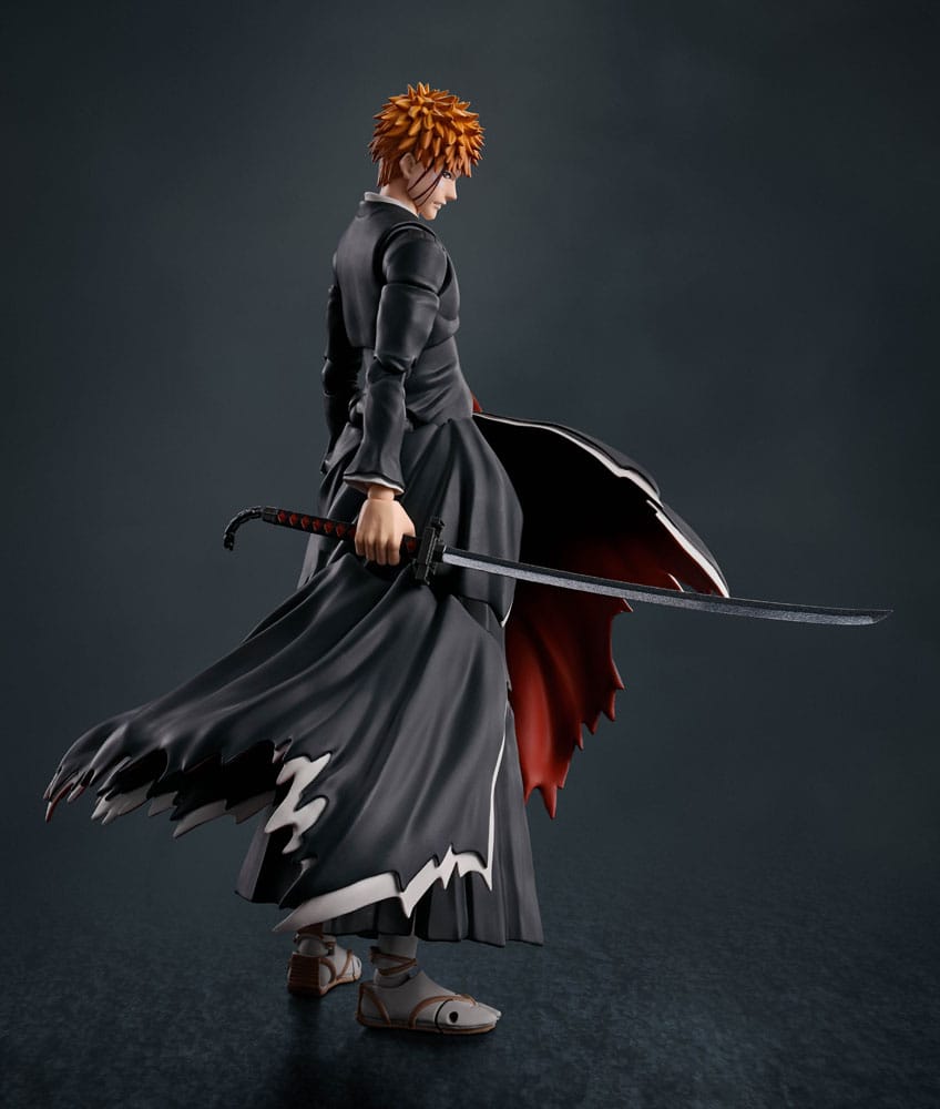 Bleach S.H. Figuarts Actionfigur Ichigo Kurosaki Getsugatensho 16 cm Image 2