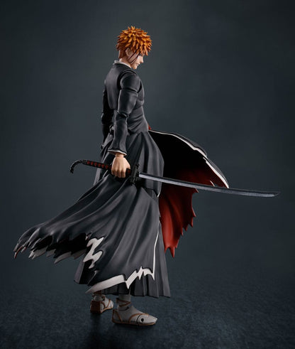 Bleach S.H. Figuarts Actionfigur Ichigo Kurosaki Getsugatensho 16 cm Image 2