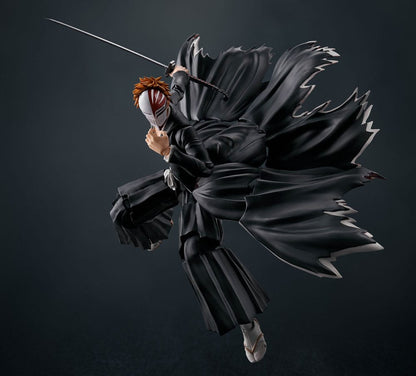 Bleach S.H. Figuarts Actionfigur Ichigo Kurosaki Getsugatensho 16 cm Image 4