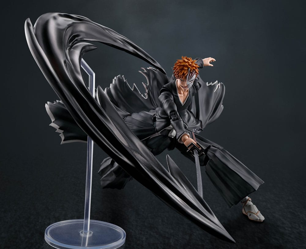 Bleach S.H. Figuarts Actionfigur Ichigo Kurosaki Getsugatensho 16 cm Image 5