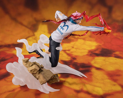 One Piece Figuarts ZERO Extra Battle PVC Statue Koby Honesty Impact 19 cm Image 3