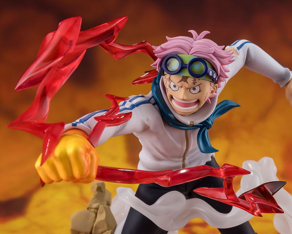 One Piece Figuarts ZERO Extra Battle PVC Statue Koby Honesty Impact 19 cm Image 5