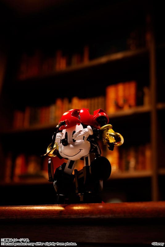 Disney Soul of Chogokin Diecast Actionfigur Super Change Mickey Mouse by Kunio Okawara 13 cm Image 6