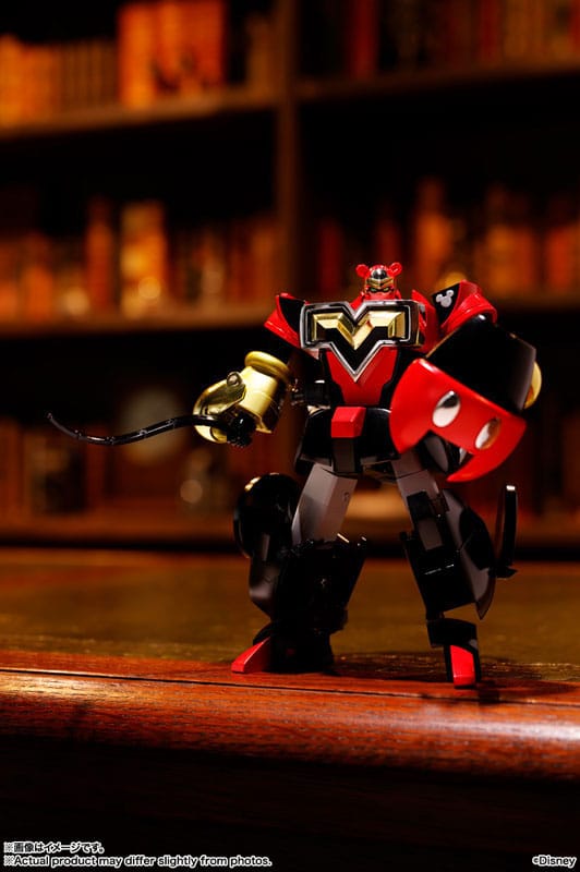 Disney Soul of Chogokin Diecast Actionfigur Super Change Mickey Mouse by Kunio Okawara 13 cm Image 8