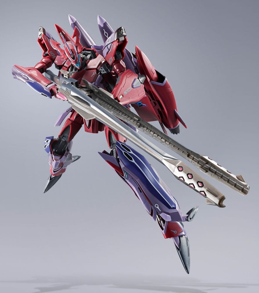 Macross Frontier DX Chogokin Actionfigur VF-27 Gamma SP Super Lucifer Valkyrie Brera Sterne use Revival Ver. 25 cm Image 3