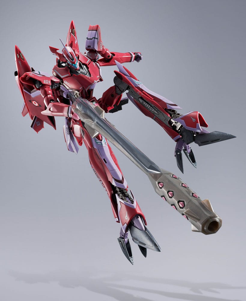 Macross Frontier DX Chogokin Actionfigur VF-27 Gamma SP Super Lucifer Valkyrie Brera Sterne use Revival Ver. 25 cm Image 7