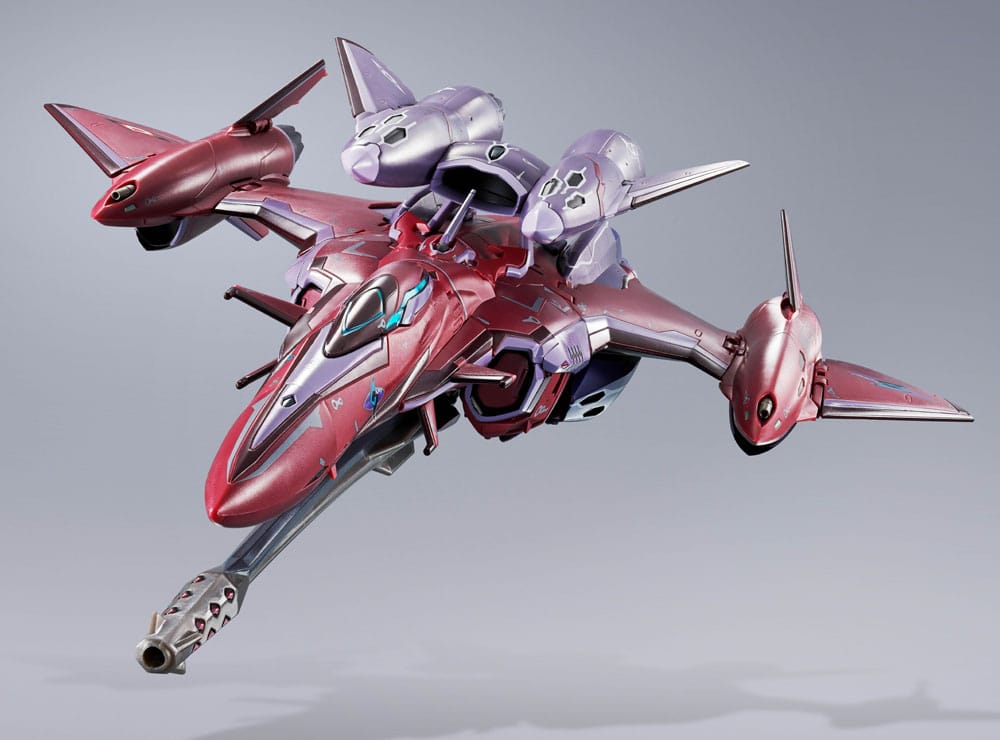 Macross Frontier DX Chogokin Actionfigur VF-27 Gamma SP Super Lucifer Valkyrie Brera Sterne use Revival Ver. 25 cm Image 11