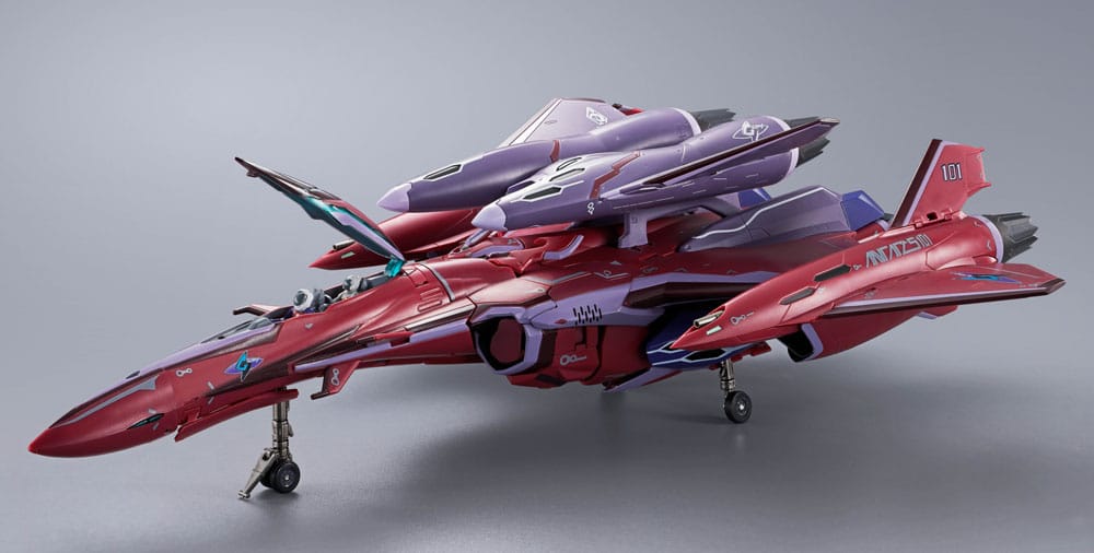 Macross Frontier DX Chogokin Actionfigur VF-27 Gamma SP Super Lucifer Valkyrie Brera Sterne use Revival Ver. 25 cm Image 12
