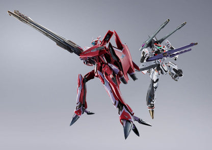 Macross Frontier DX Chogokin Actionfigur VF-27 Gamma SP Super Lucifer Valkyrie Brera Sterne use Revival Ver. 25 cm Image 16