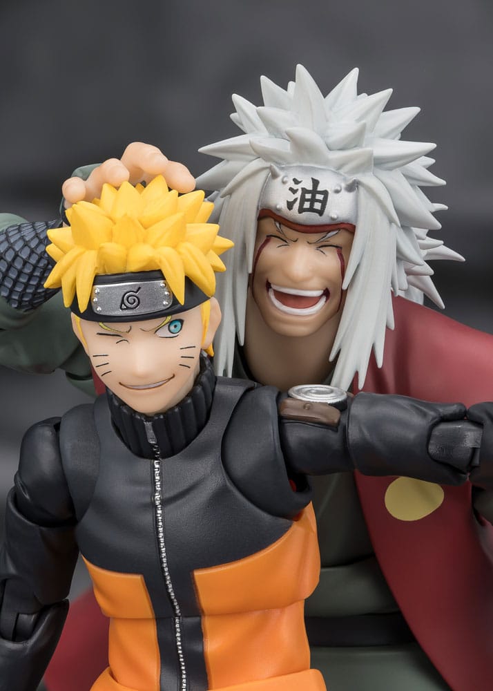 Naruto S.H.Figuarts Actionfigur Jiraiya Hidden Leaf Heroic Master Sage (Sage Mode Set) 17 cm Image 6