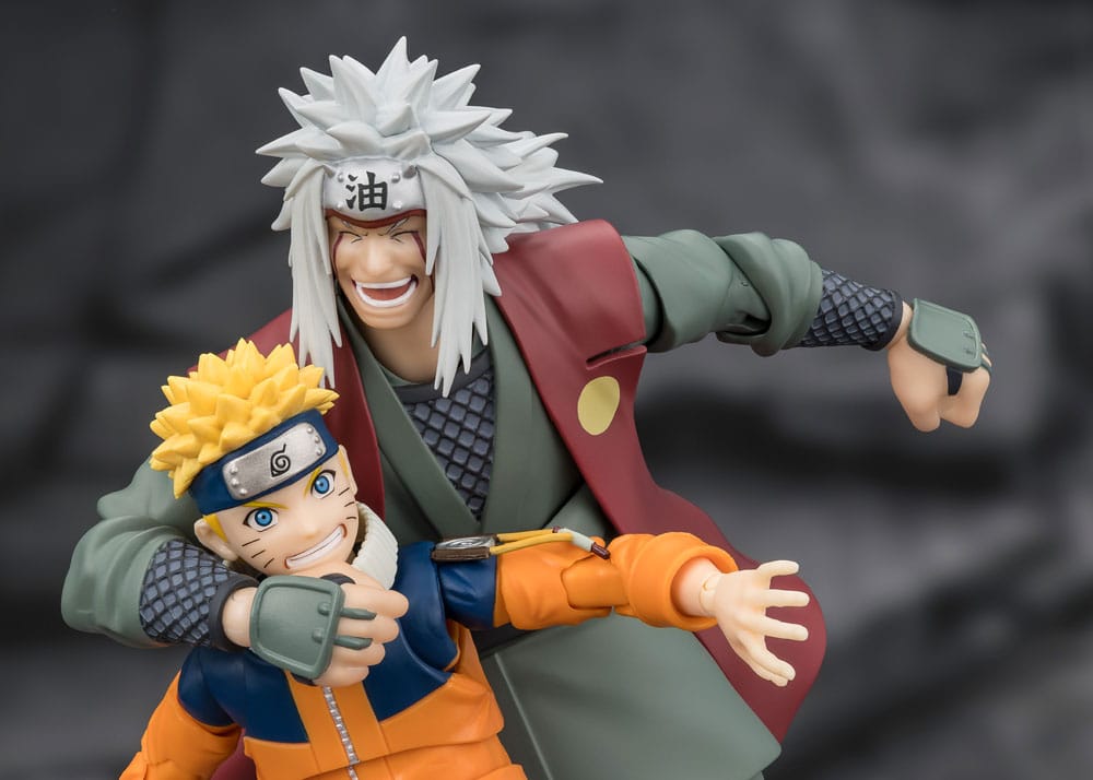 Naruto S.H.Figuarts Actionfigur Jiraiya Hidden Leaf Heroic Master Sage (Sage Mode Set) 17 cm Image 7