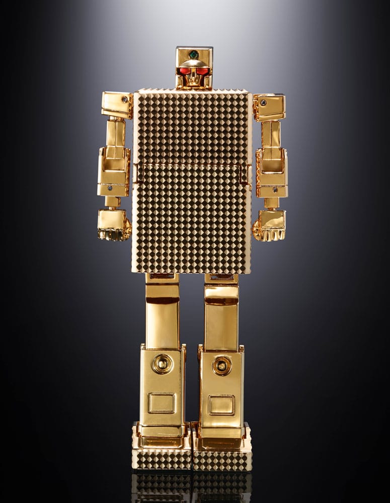 Golden Warrior Gold Lightan Soul of Chogokin Diecast Actionfigur GX-32SP Gold Lightan 50th Anniversary Ver. 13 cm Image 1