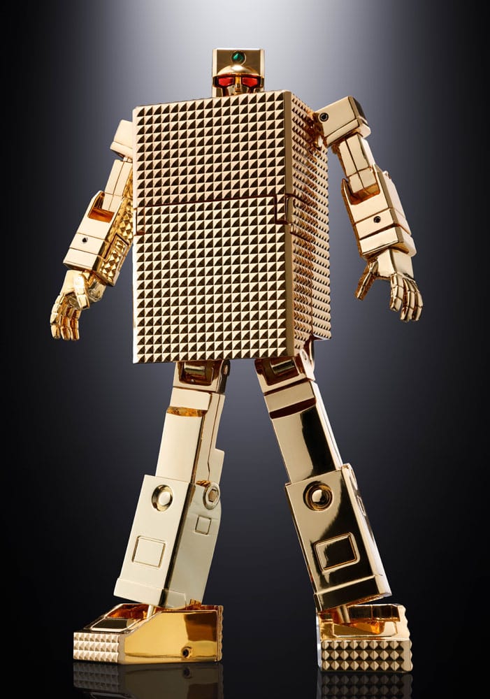Golden Warrior Gold Lightan Soul of Chogokin Diecast Actionfigur GX-32SP Gold Lightan 50th Anniversary Ver. 13 cm Image 6
